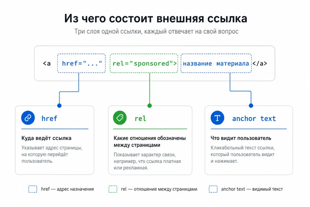 nofollow, sponsored и ugc: что означают атрибуты внешней ссылки